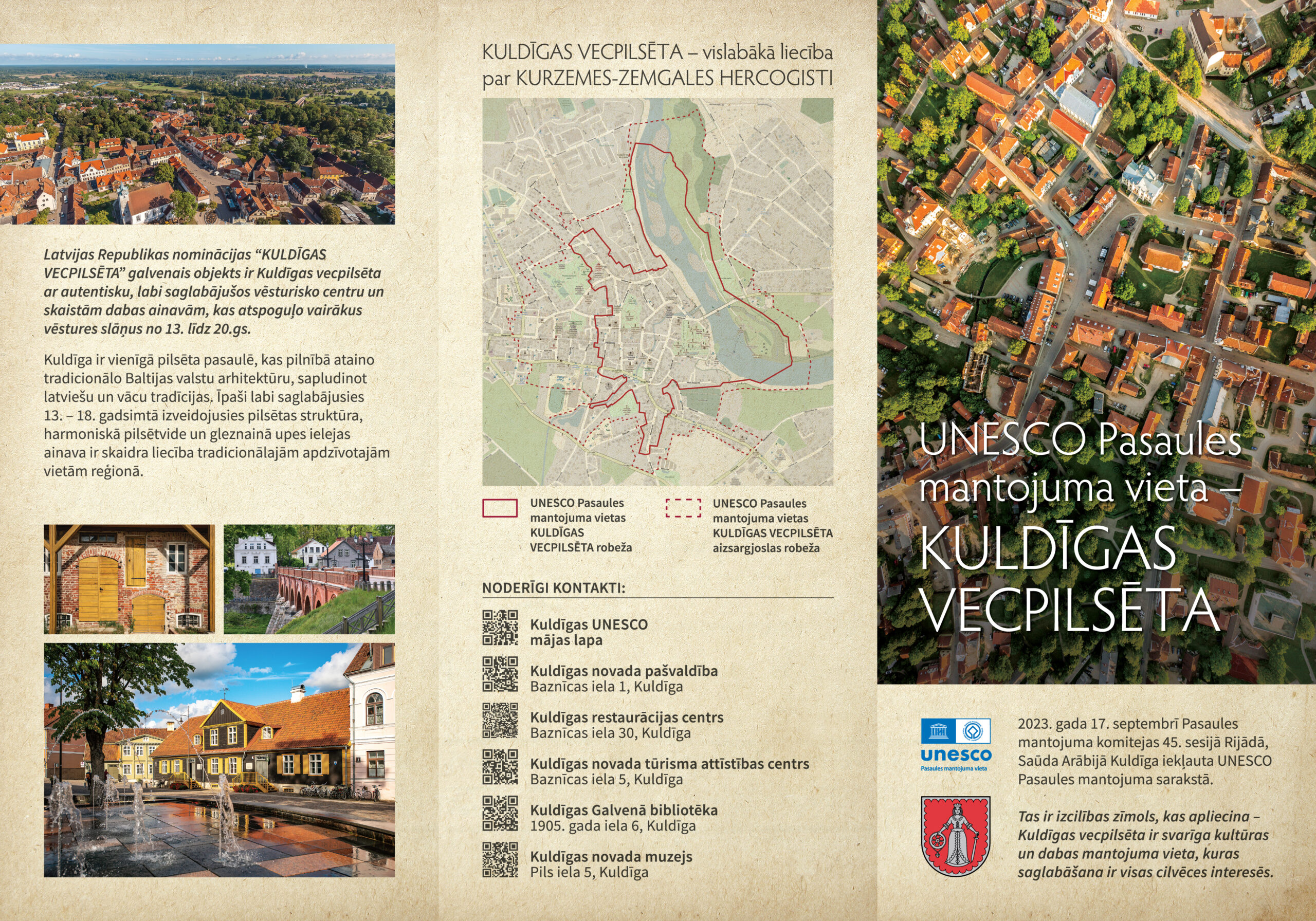 UNESCO Pasaules mantojuma vieta – Kuldīgas vecpilsēta